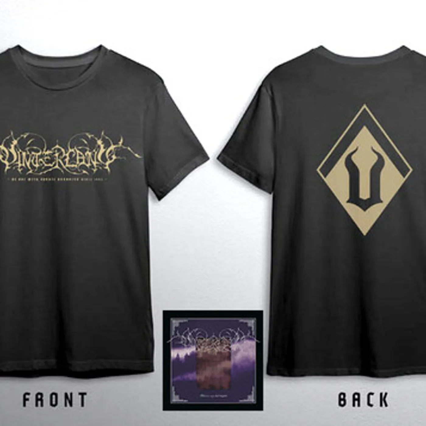 Vinterland WELCOME MY LAST CHAPTER (T-SHIRT XL) CD