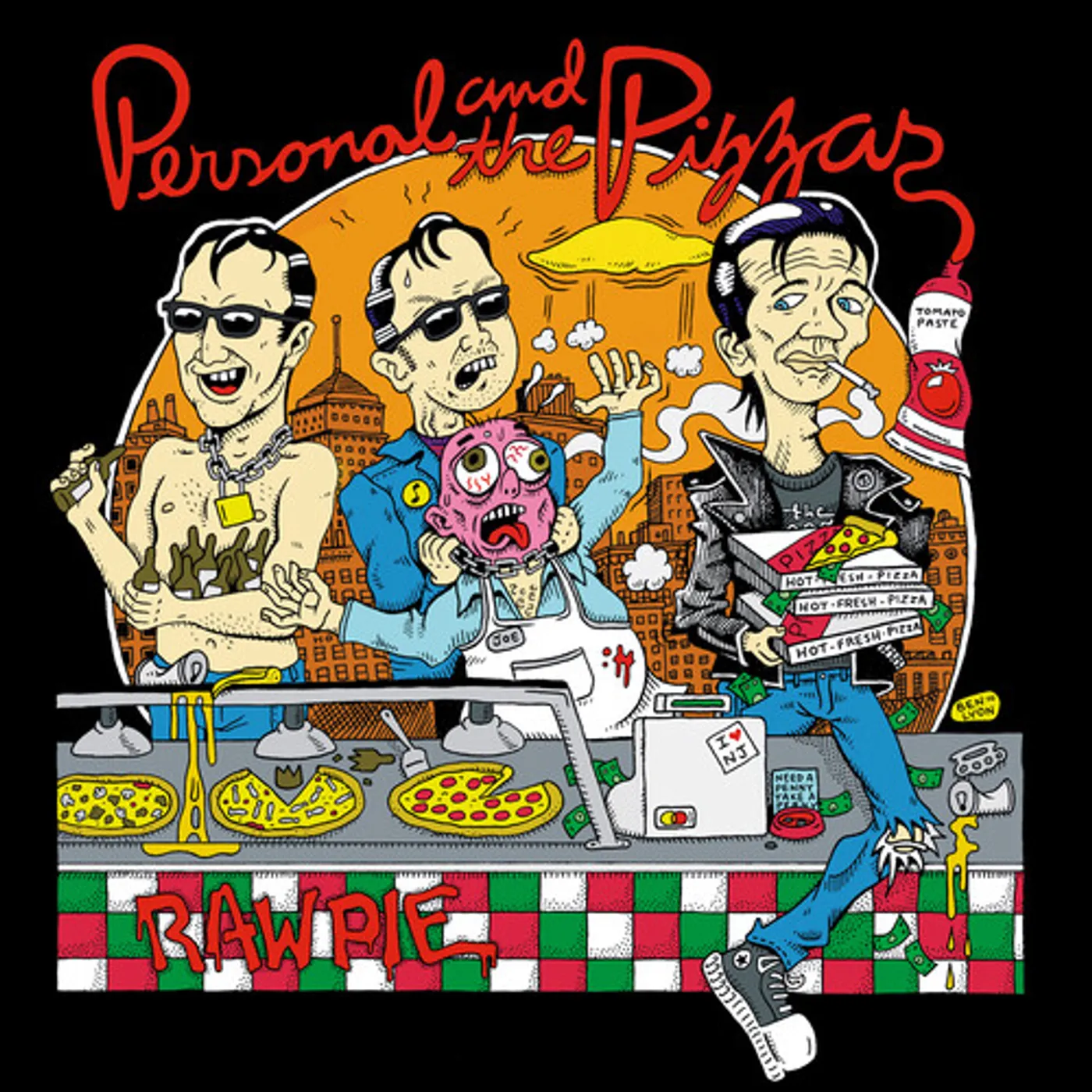 Personal and The Pizzas Raw Pie Vinyl Record