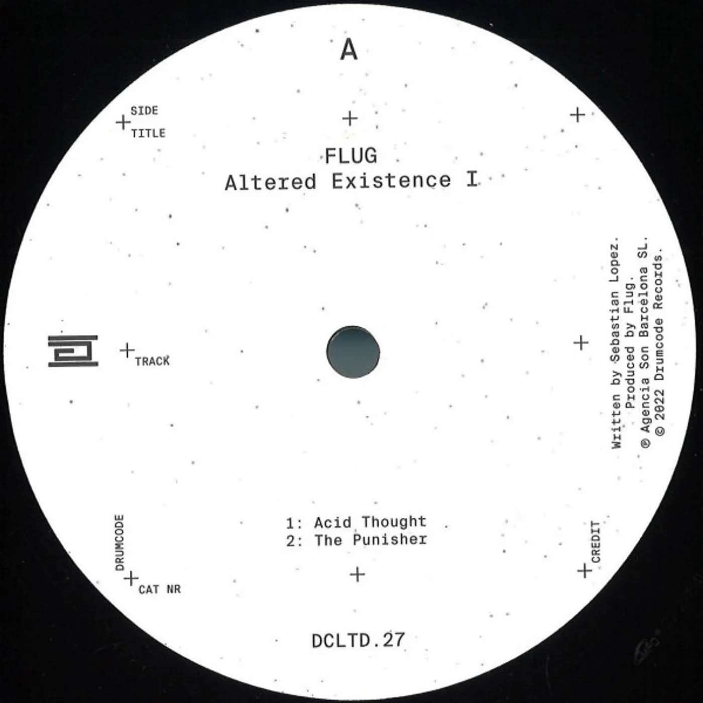 Flug ALTERED EXISTENCE PART I Vinyl Record