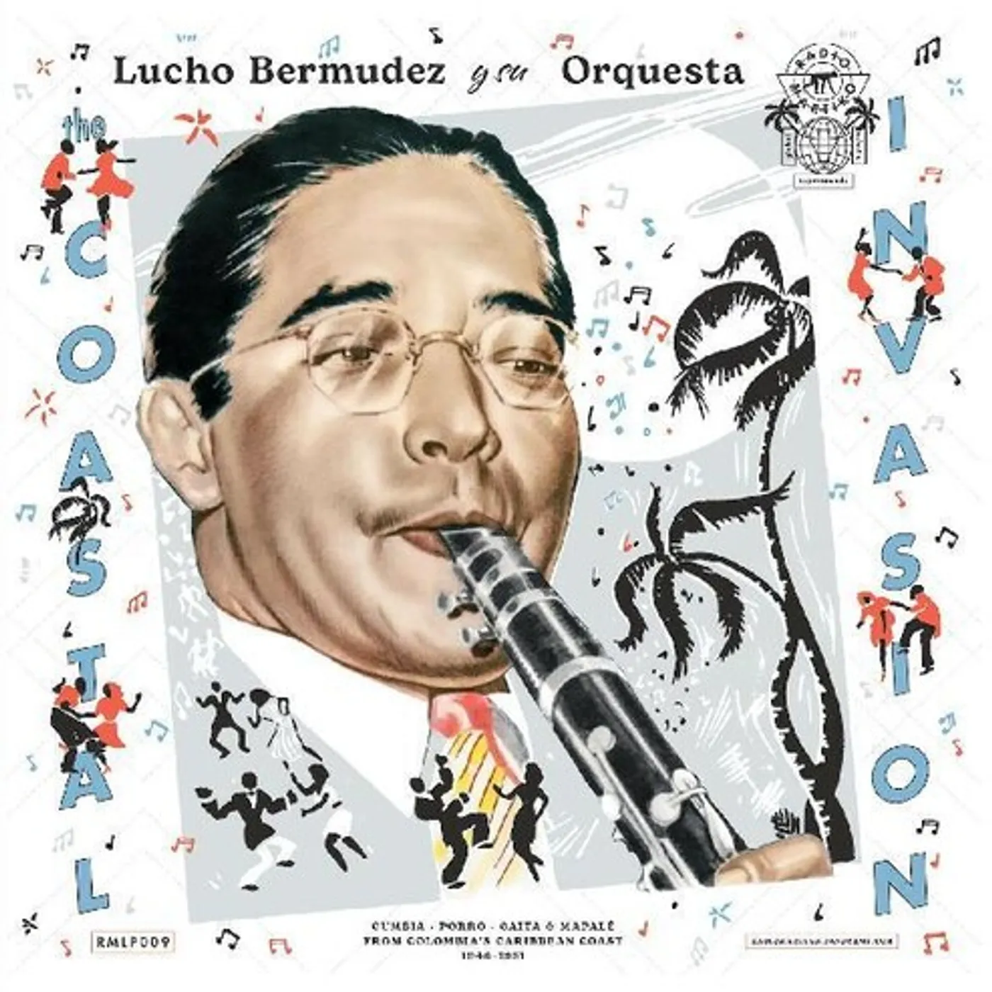 Lucho Bermudez Y Su Orquesta Coastal Invasion: Cumbia, Porro, Gaita & Mapale Vinyl Record