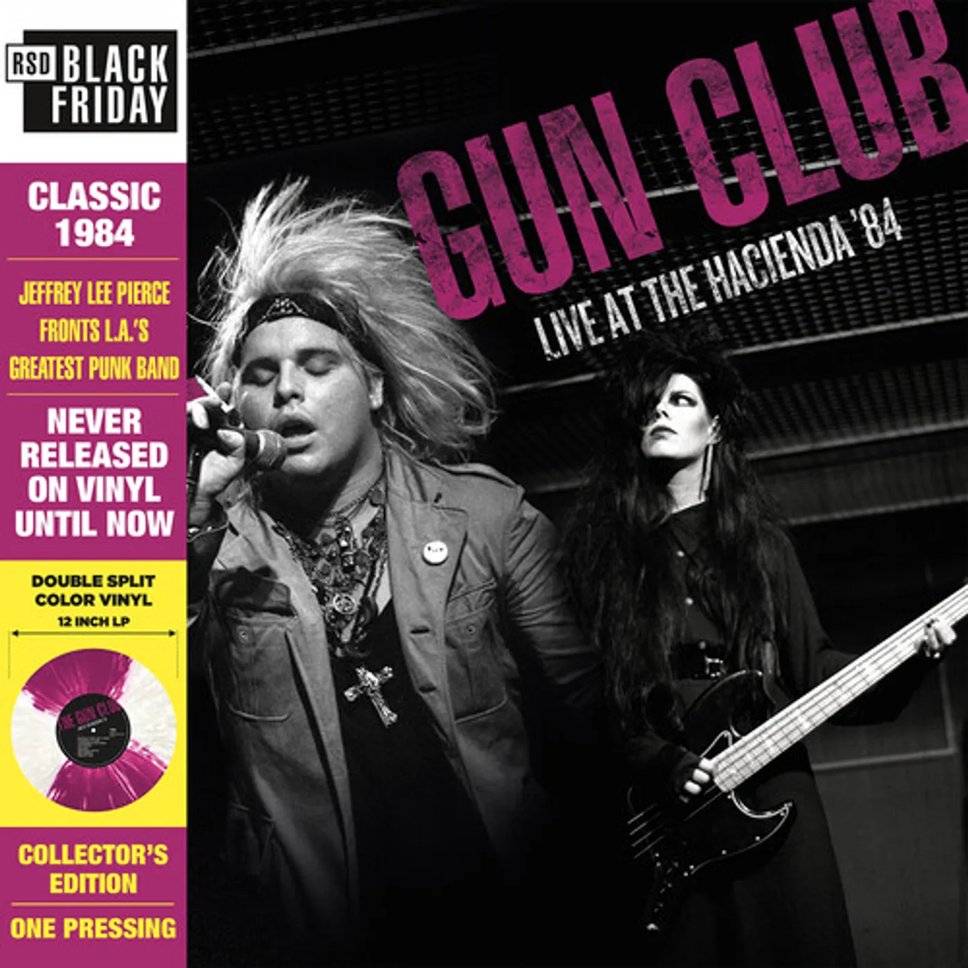 The Gun Club Live At The Hacienda '84 Vinyl Record