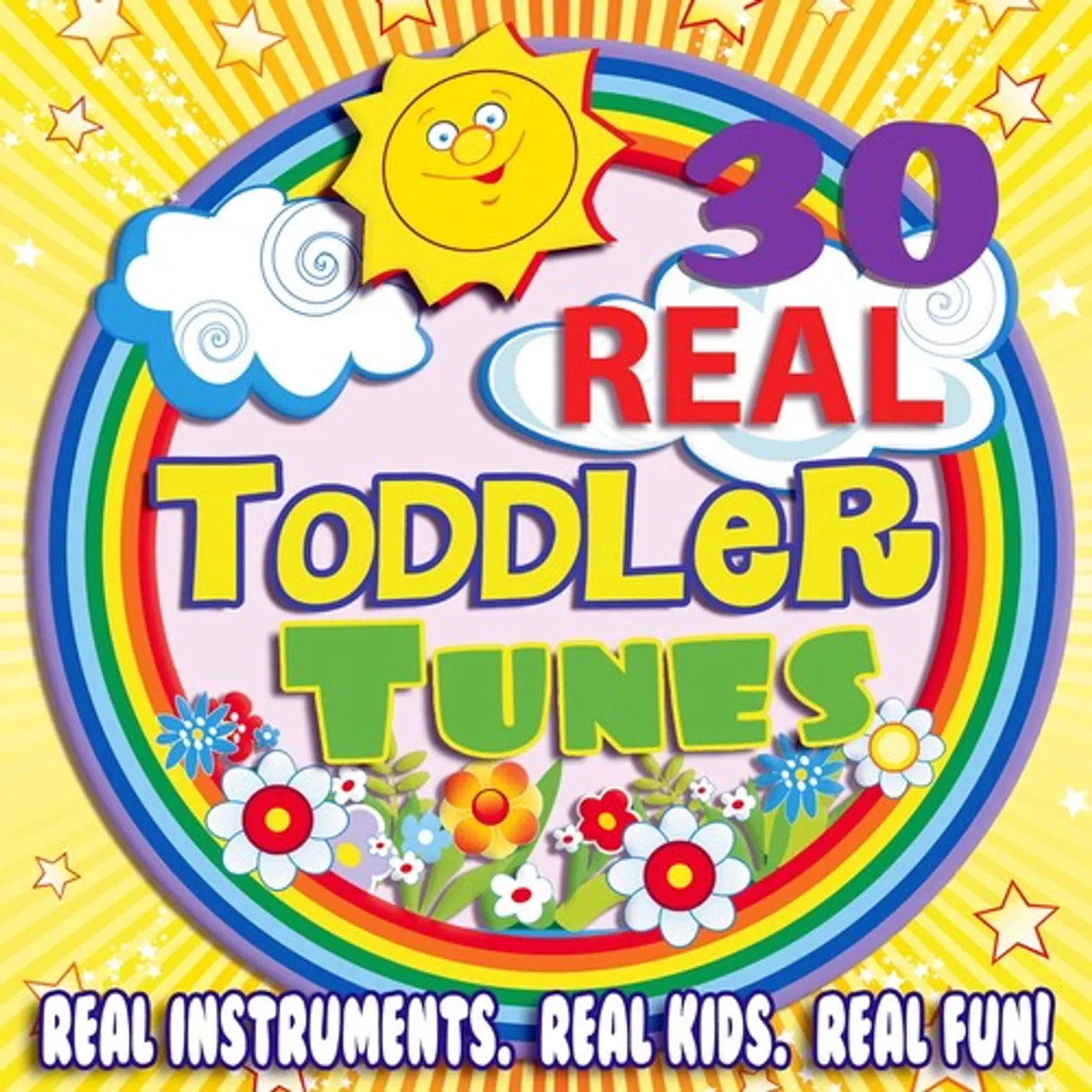 Tinsel Town Kids 30 REAL TODDLER TUNES CD
