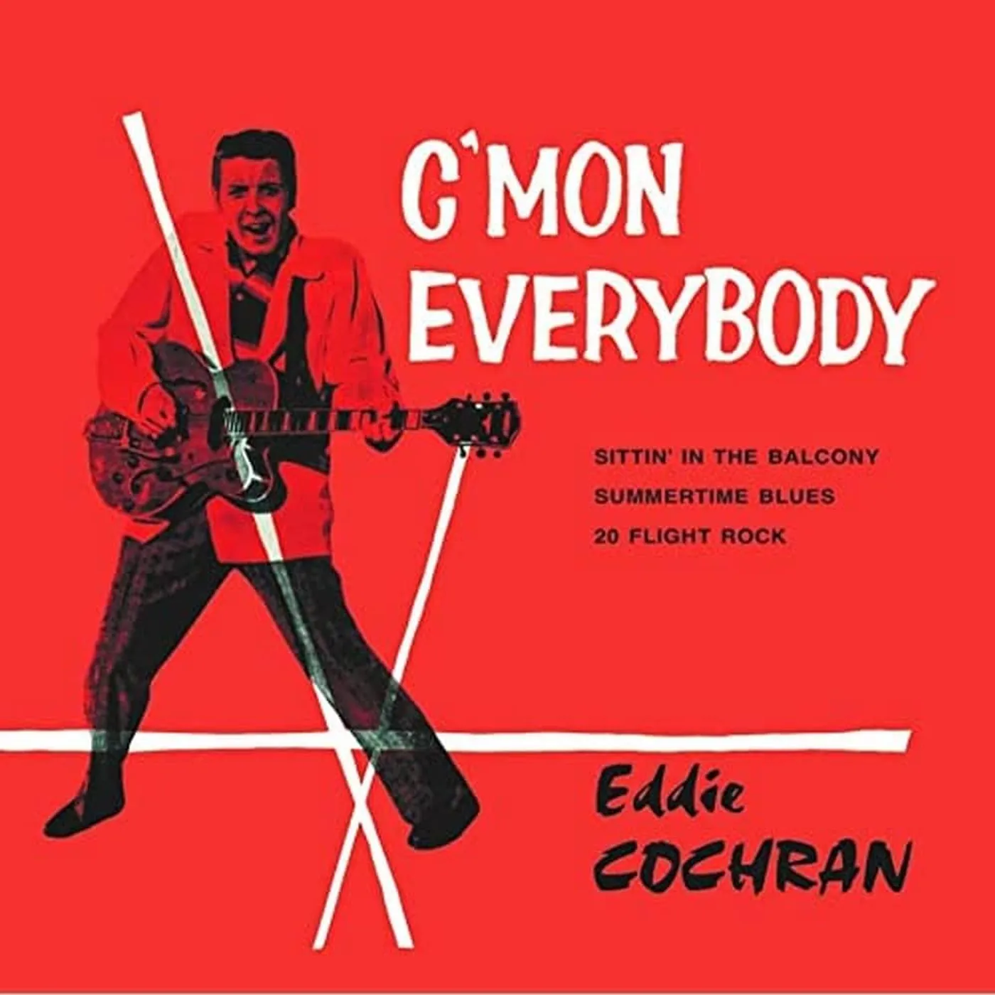 Eddie Cochran C’Mon Everybody Vinyl Record