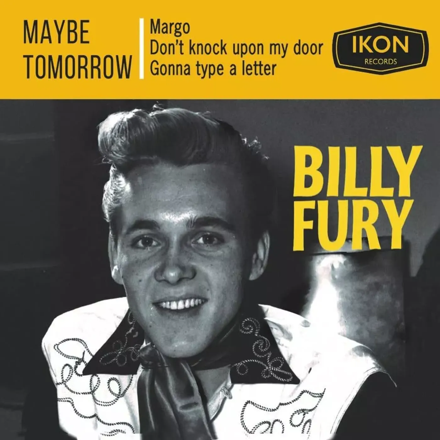 Billy Fury MAYBE TOMORROW Vinyl Record