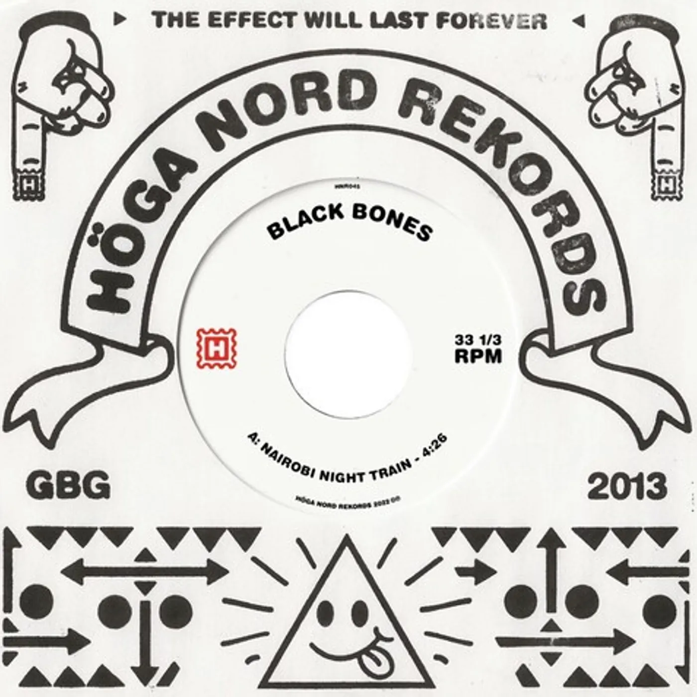 Black Bones Nairobi Flight Train Vinyl Record