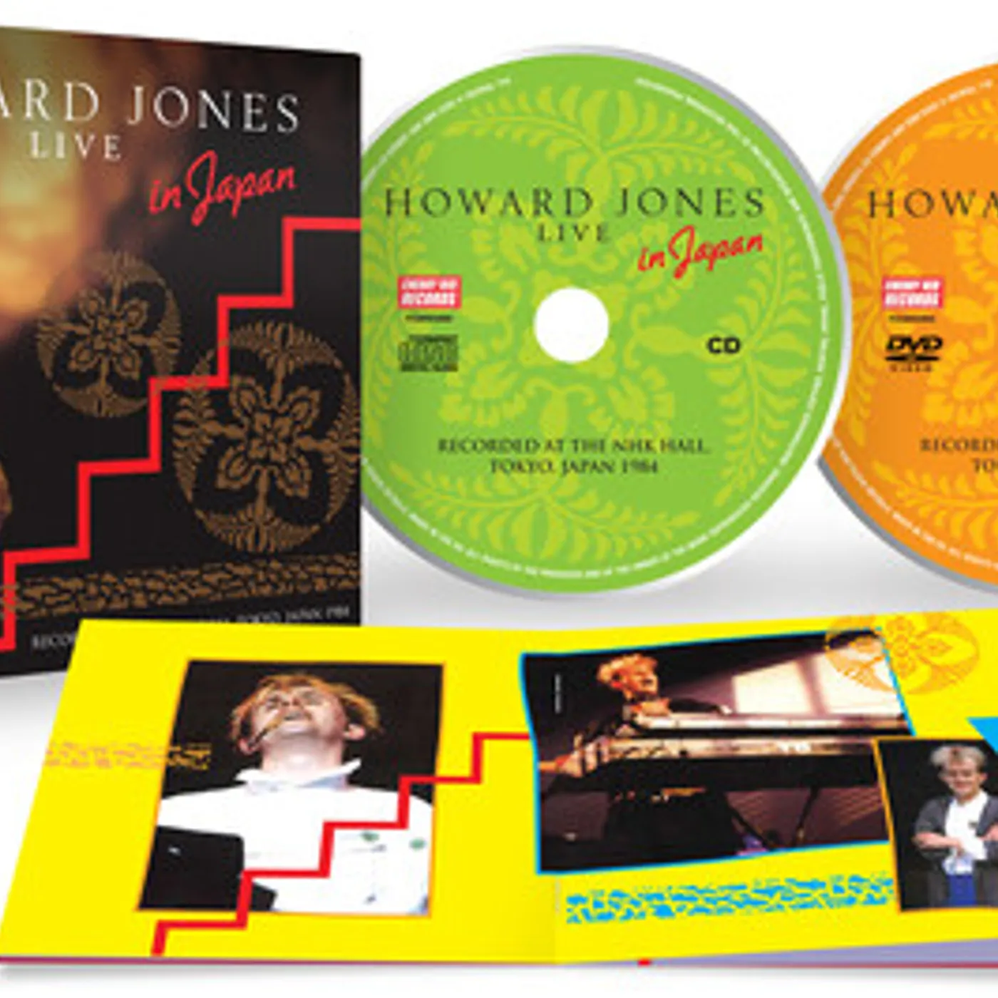 Howard Jones LIVE AT THE NHK HALL TOKYO JAPAN 1984 CD