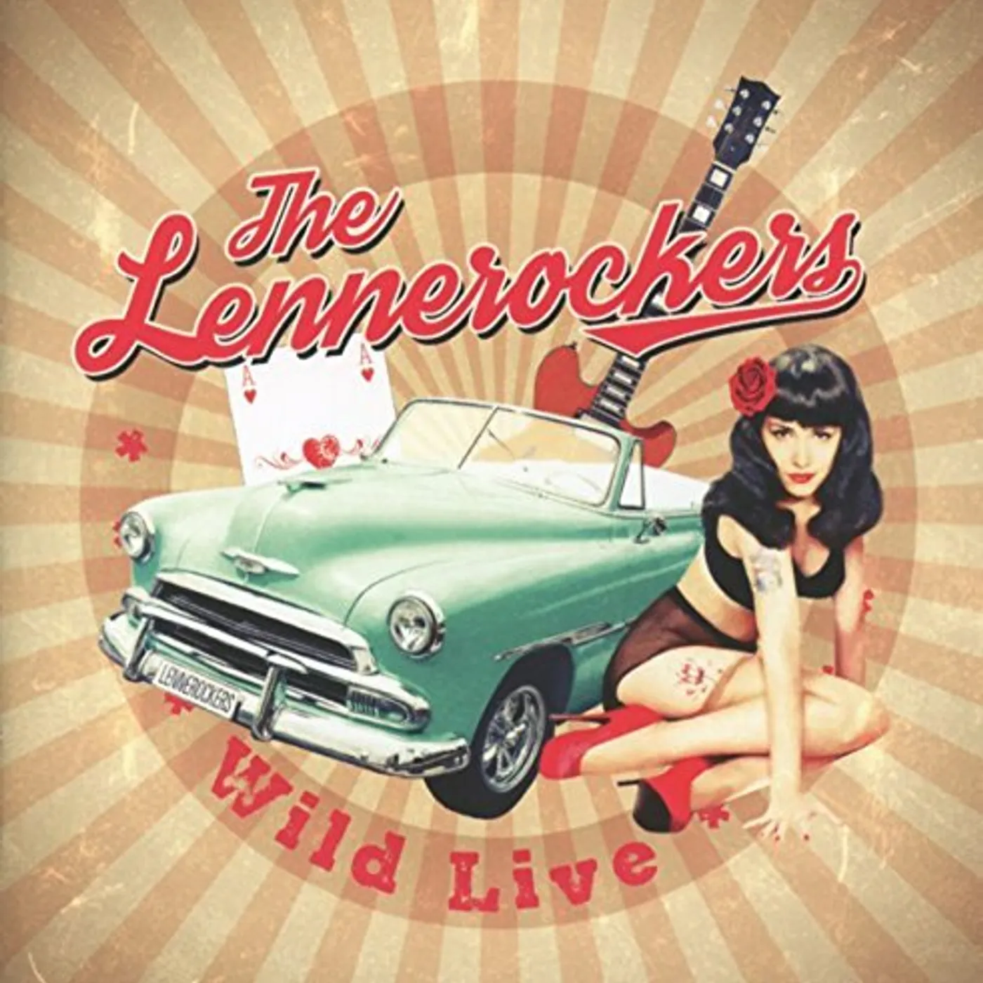 The Lennerockers WILD LIVE CD