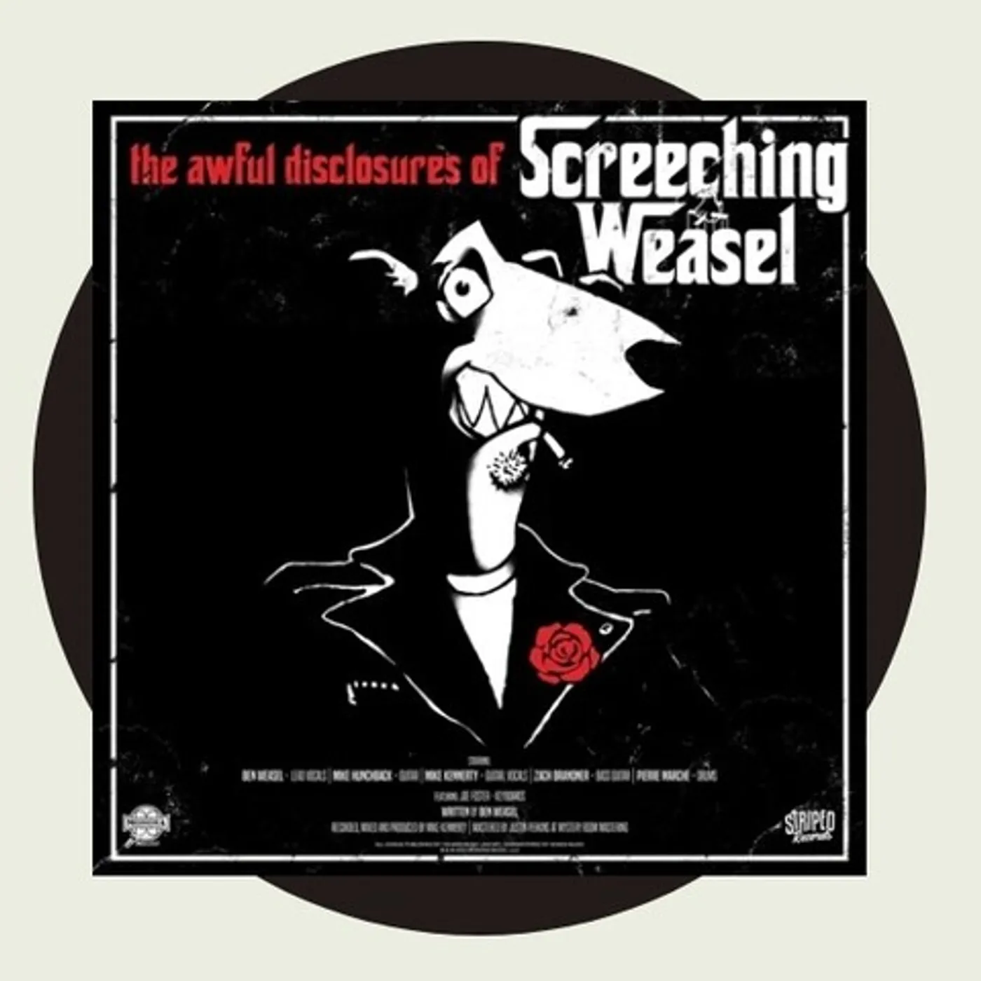 AWFUL DISCLOSURES OF SCREECHING WEASEL Vinyl Record