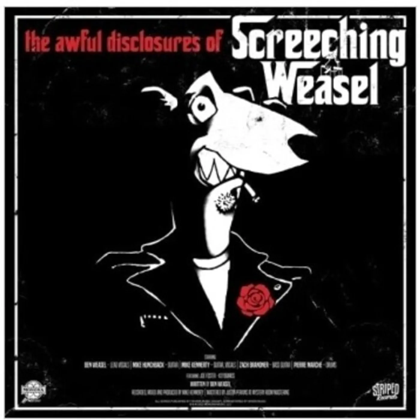 AWFUL DISCLOSURES OF SCREECHING WEASEL Vinyl Record