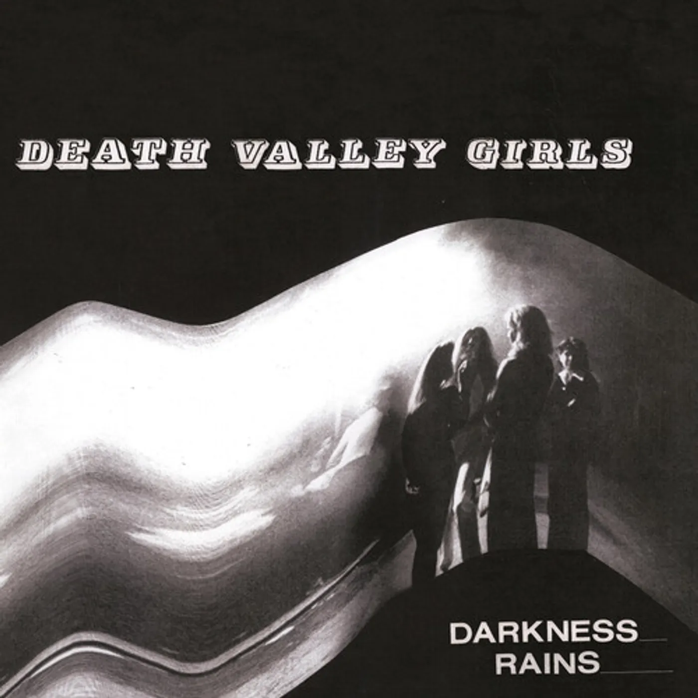Death Valley Girls Darkness Rains - White Vinyl Record