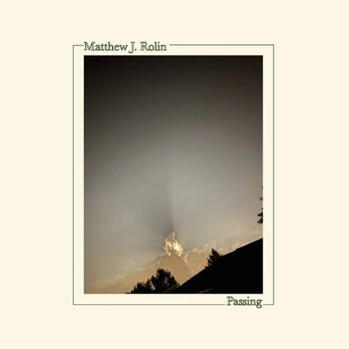 Matthew J. Rolin Passing vinyl record