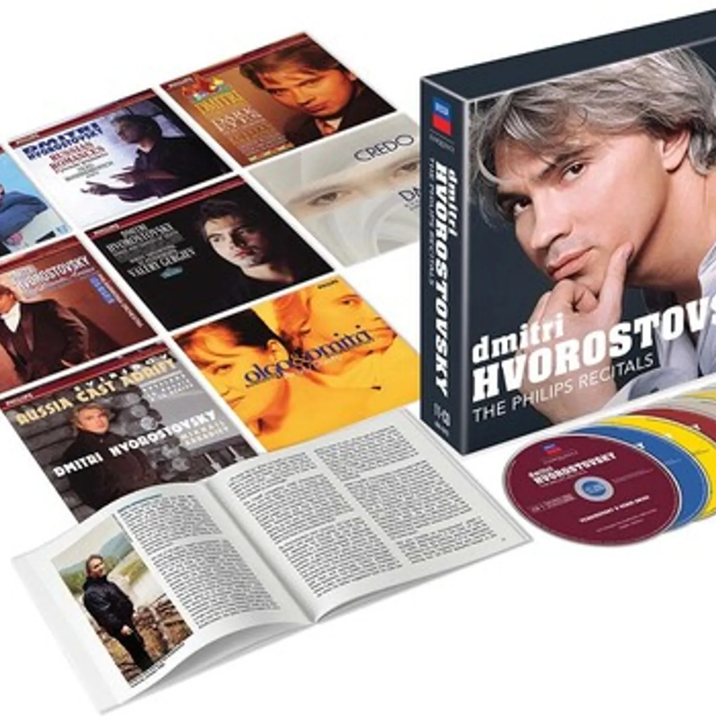 Dmitri Hvorostovsky PHILIPS RECITALS CD