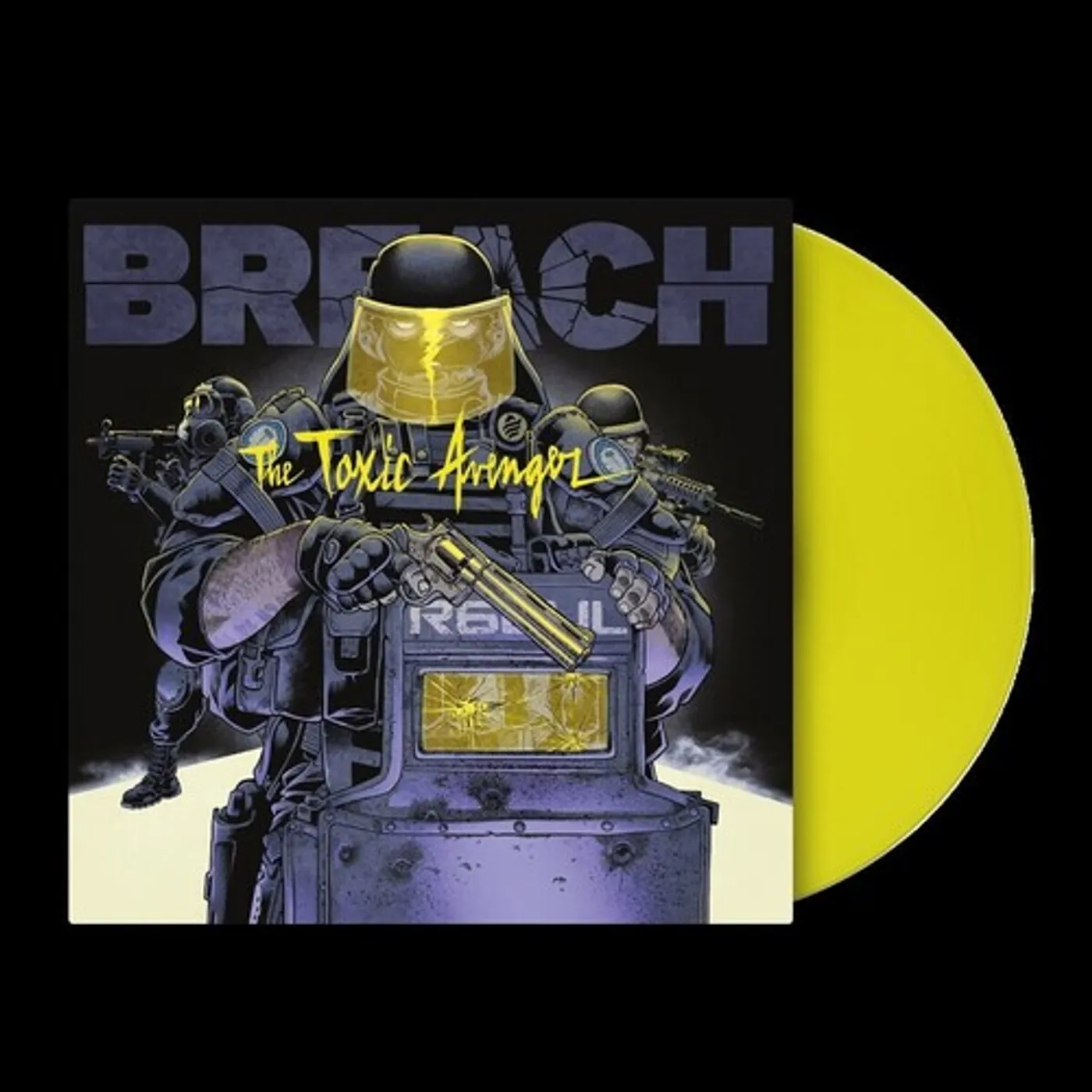 The Toxic Avenger BREACH (RAINBOW SIX EUROPEAN LEAGUE MUSIC) (DELUXE VINYL/TOXIC YELLOW VINYL) Vinyl Record
