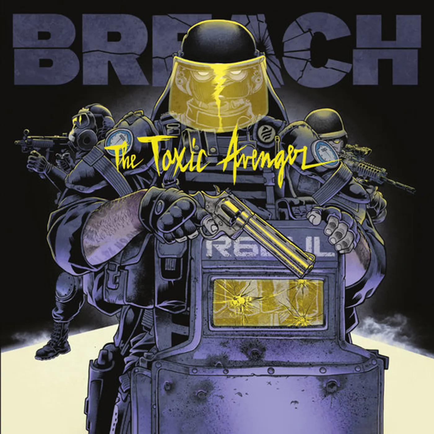 The Toxic Avenger BREACH (RAINBOW SIX EUROPEAN LEAGUE MUSIC) (DELUXE VINYL/TOXIC YELLOW VINYL) Vinyl Record