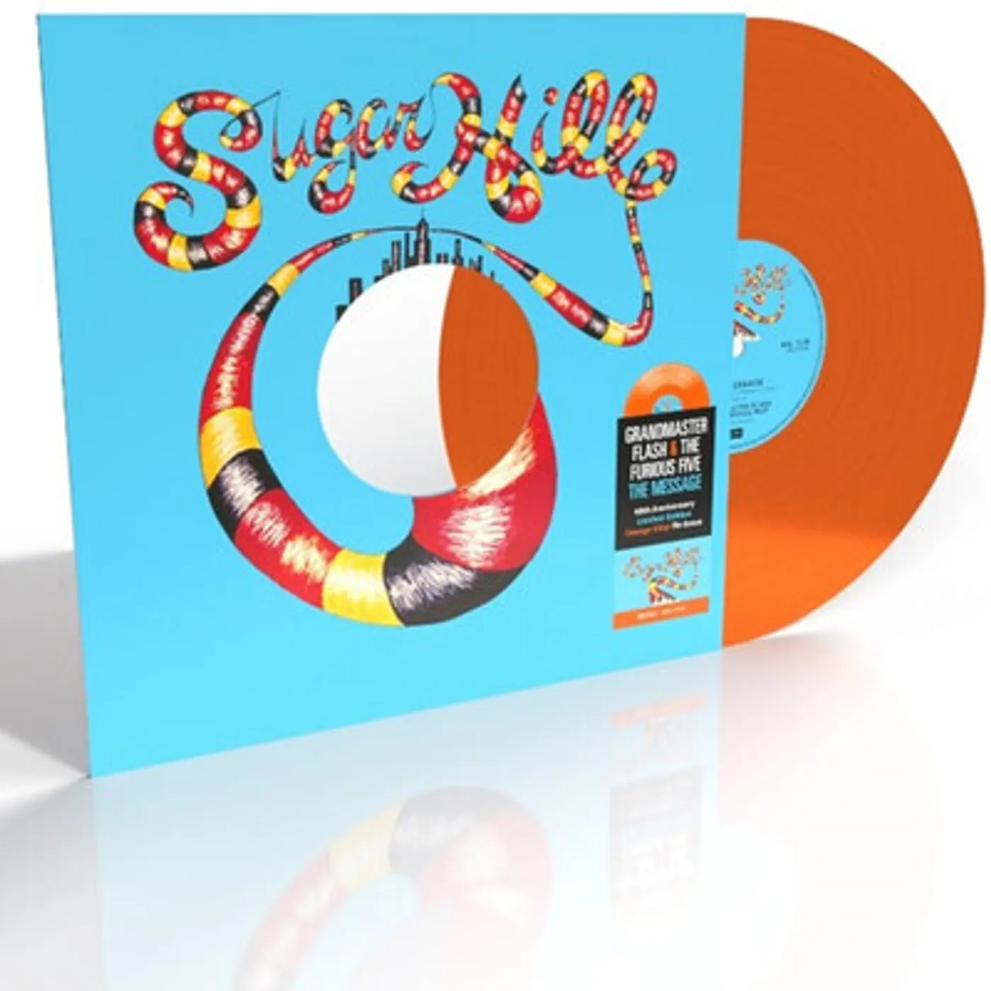 Grandmaster Flash & The Furious Five Message (Orange) Vinyl Record