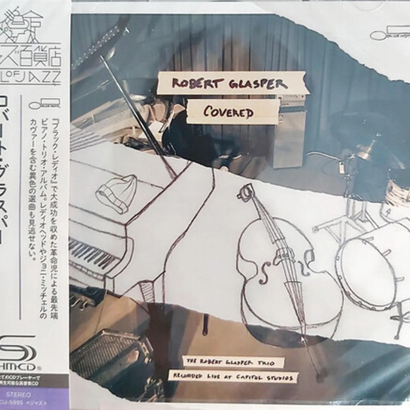 COVERED (THE ROBERT GLASPER TRIO RECORDED LIVE) CD