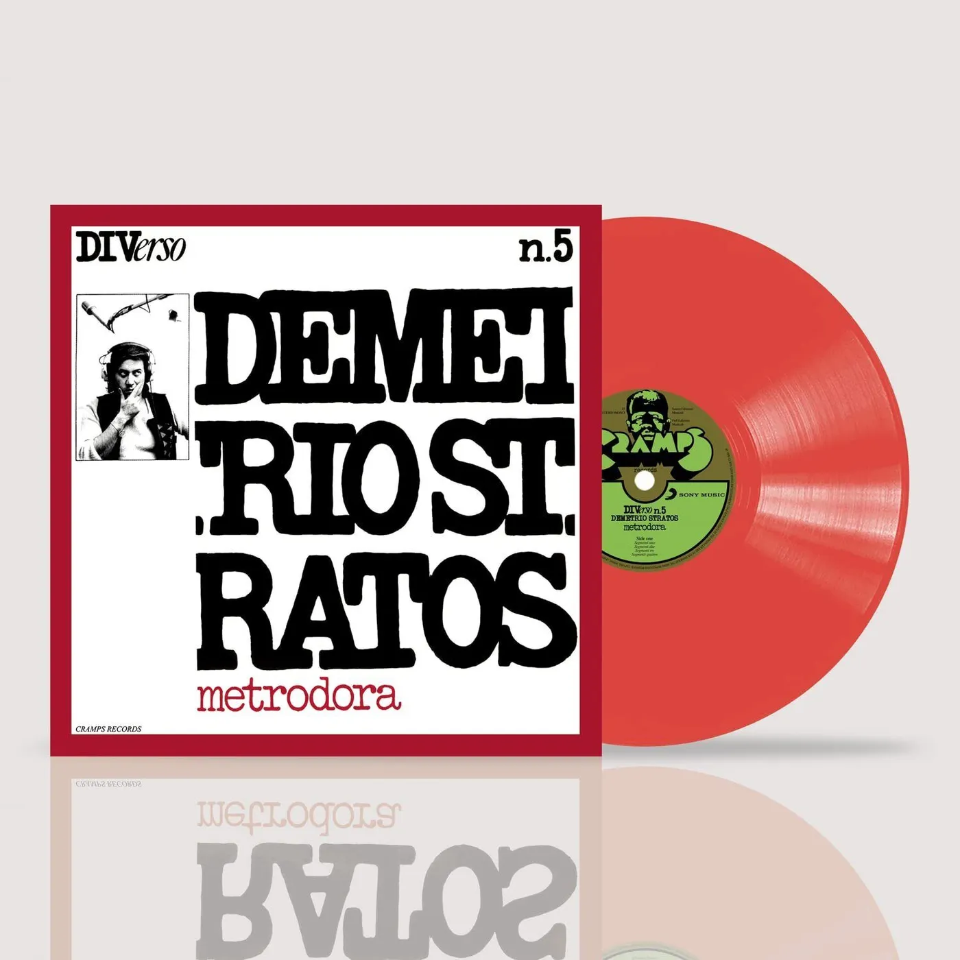 Demetrio Stratos Metrodora (Remastered Red) Vinyl Record