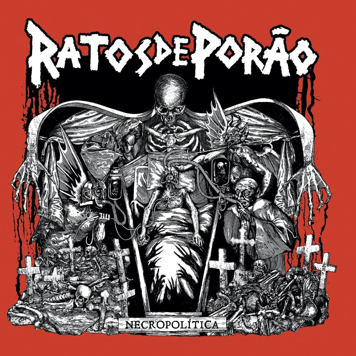 Ratos De Porão NECROPOLITICA Vinyl Record