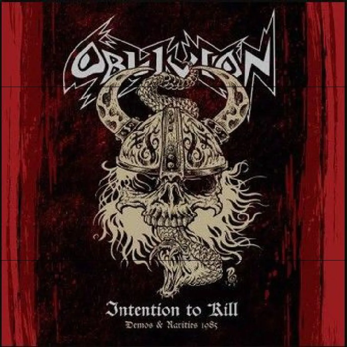Oblivion INTENTION TO KILL: DEMOS & RARITIES 1985 Vinyl Record