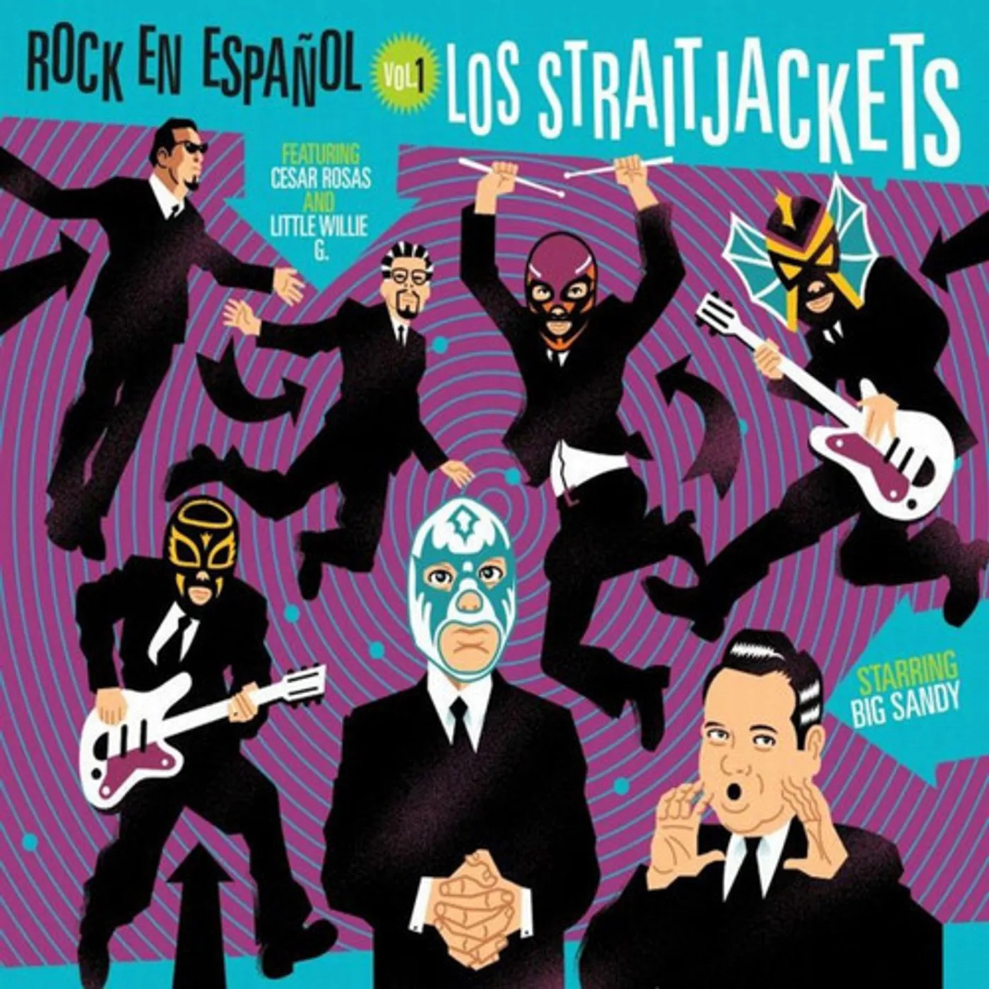 Los Straitjackets Rock En Espanol Vol. 1 vinyl record