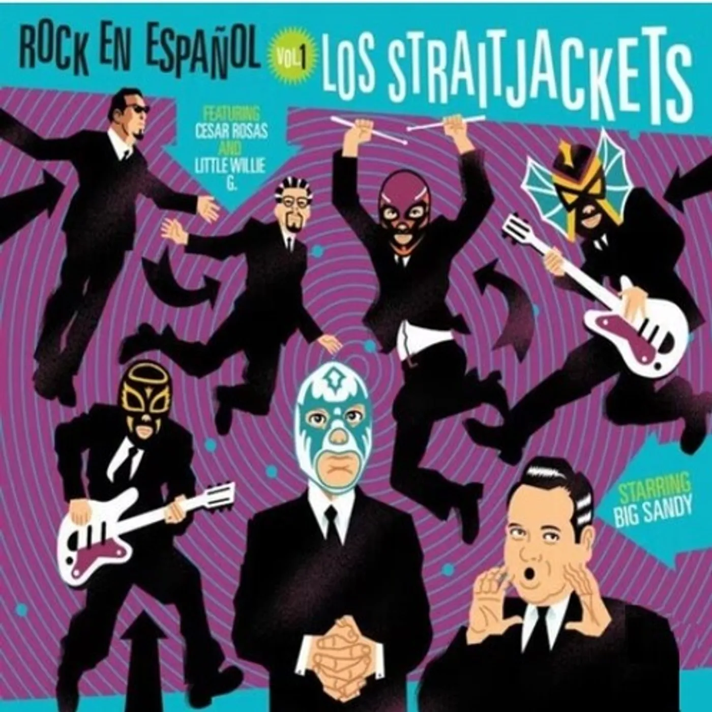 Los Straitjackets Rock En Espanol Vol. 1 vinyl record