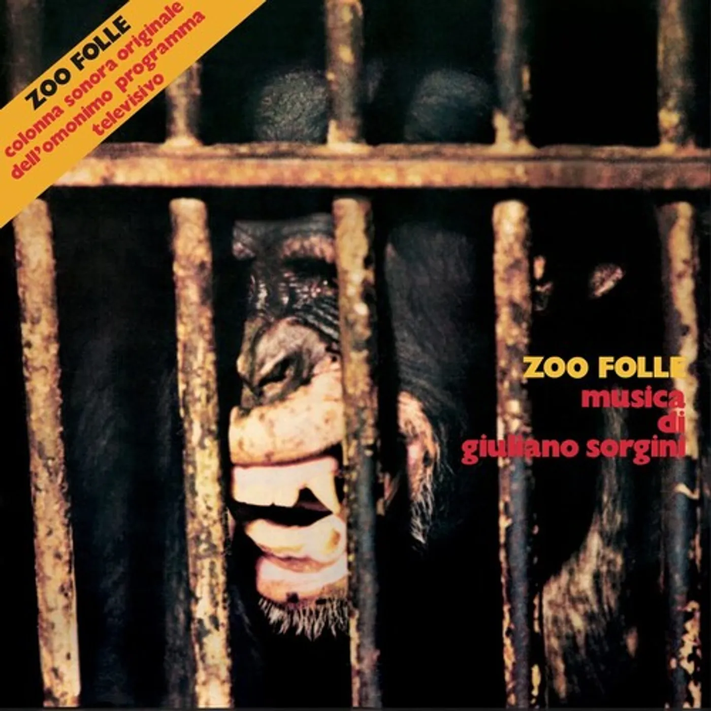 Giuliano Sorgini ZOO FOLLE / Original Soundtrack Vinyl Record