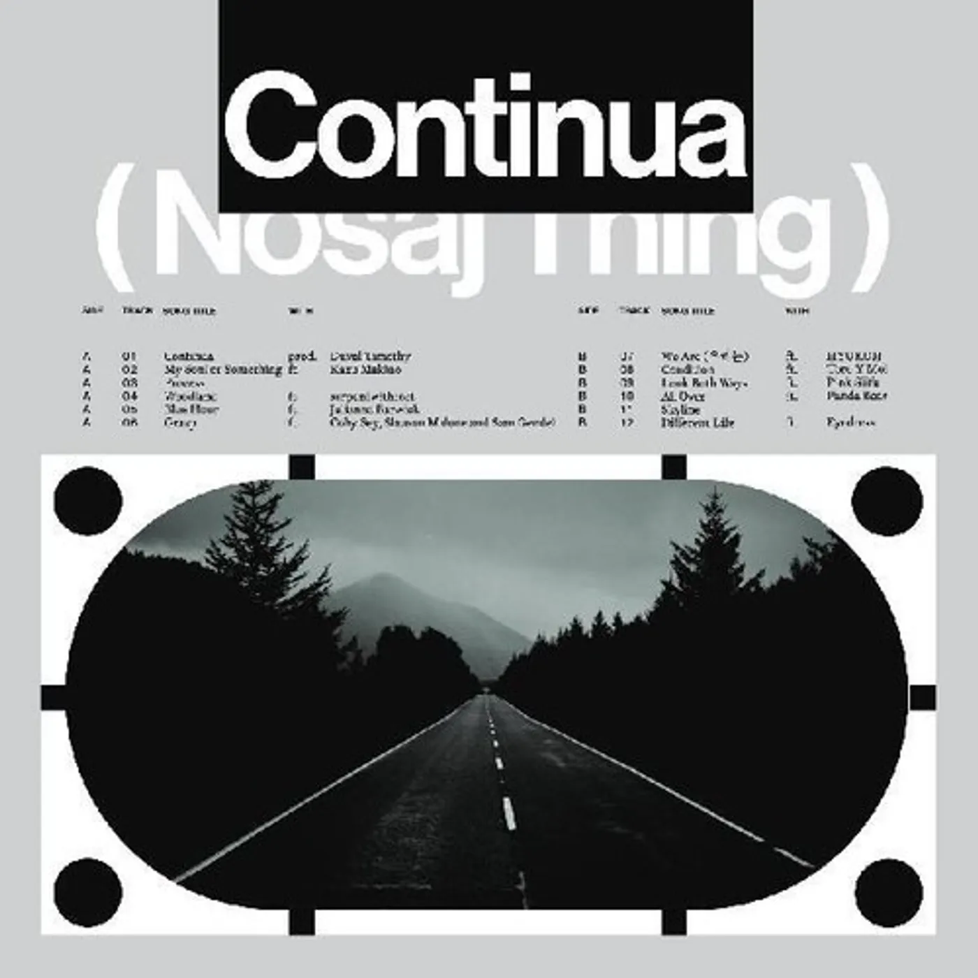 Nosaj Thing Continua Vinyl Record