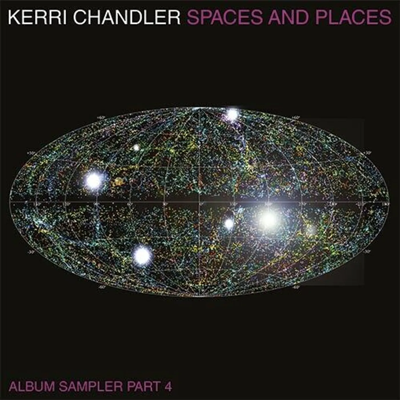 Kerri Chandler SPACES AND PLACES SAMPLER 4 (2LP) Vinyl Record