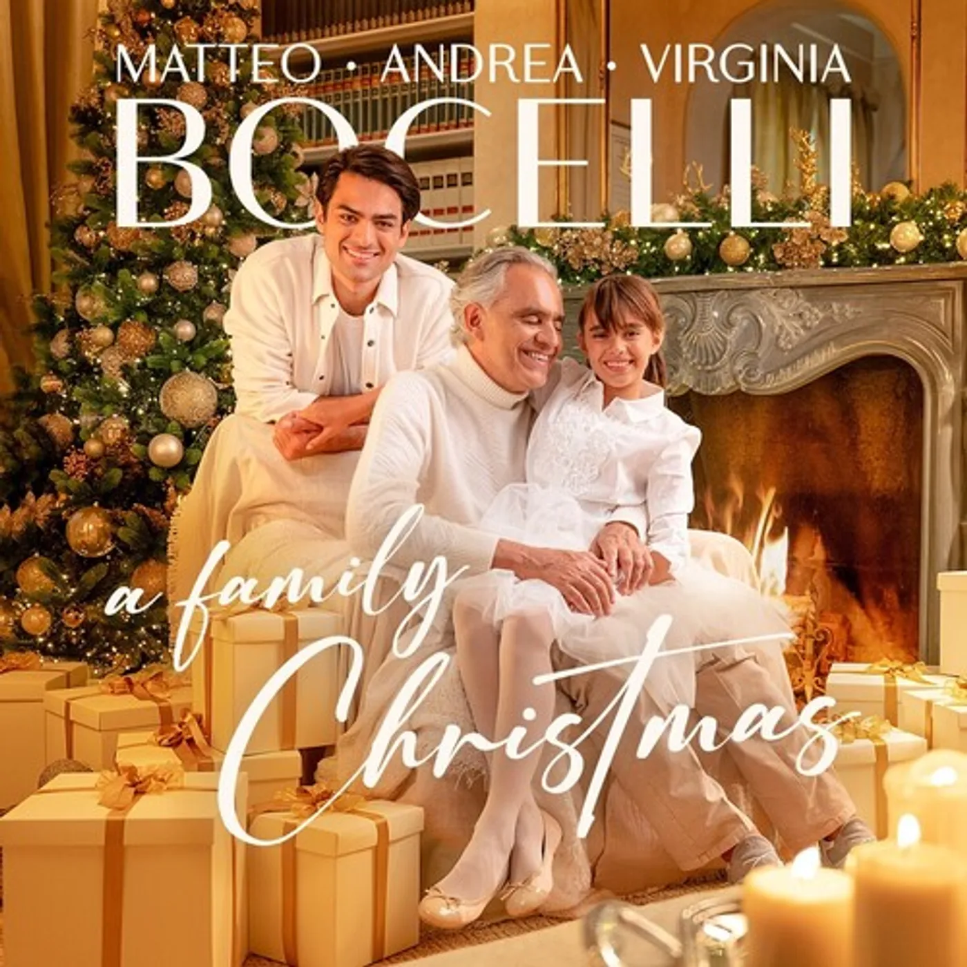 Andrea Bocelli / Matteo Bocelli / Virginia Bocelli FAMILY CHRISTMAS Vinyl Record