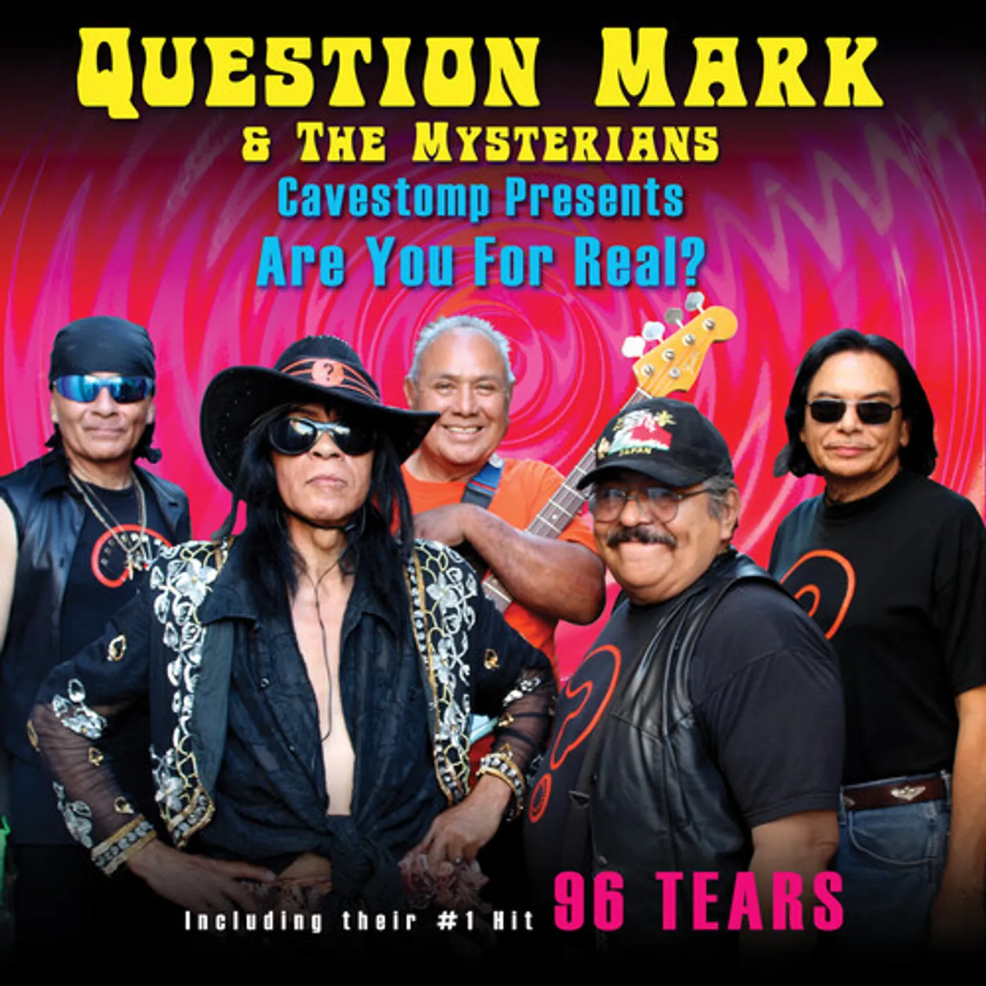 Question Mark and The Mysterians Cavestomp Presents: Are You For Real? (Purple, Splatter) Vinyl Record