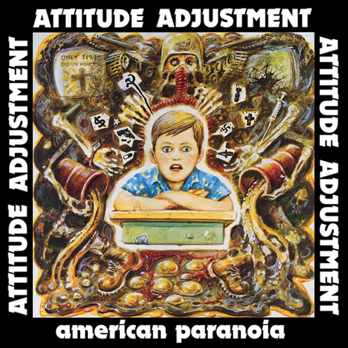 Attitude Adjustment American Paranoia - MIillenium Edition Vinyl Record