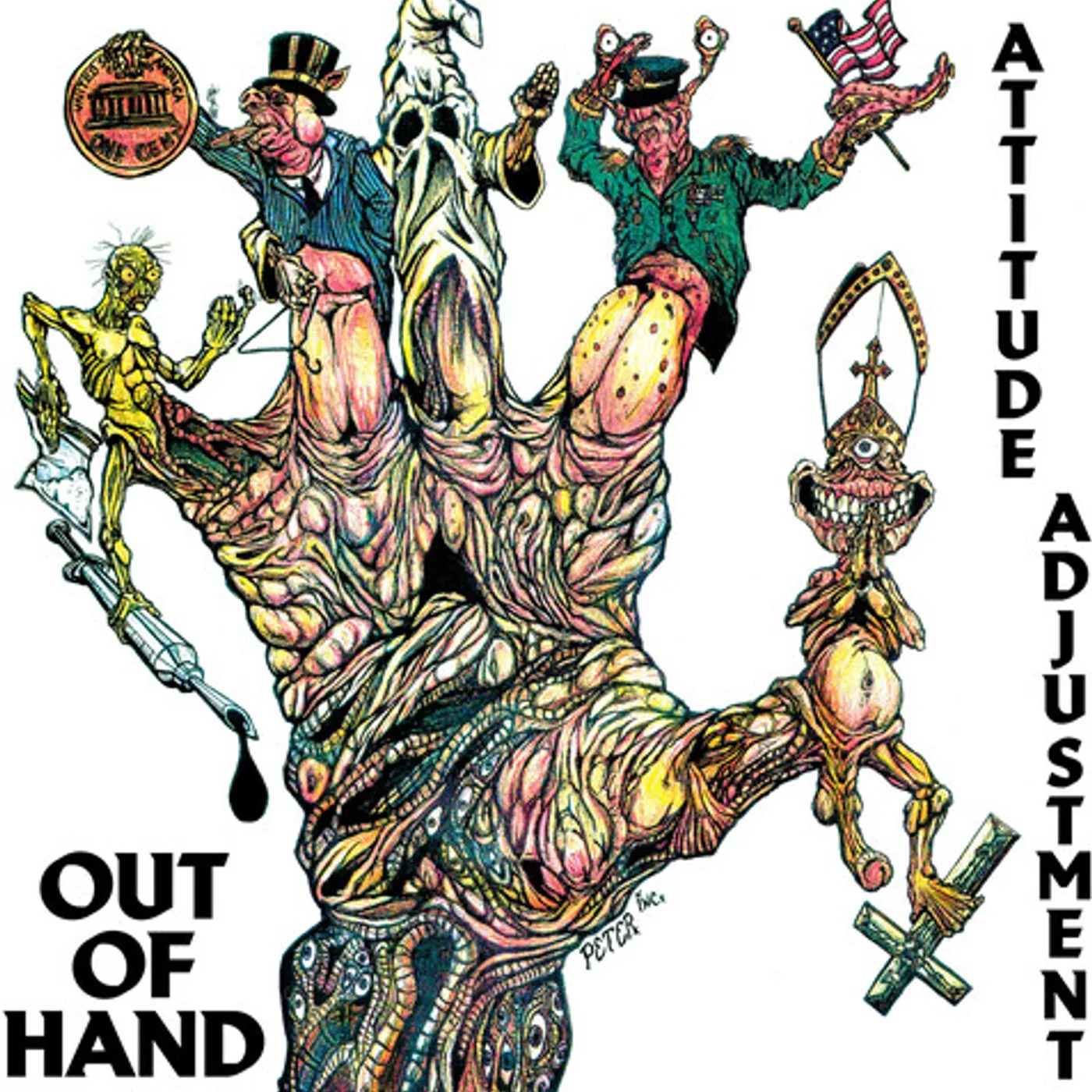 Attitude Adjustment Out Of Hand - Millennium Edition Vinyl Record