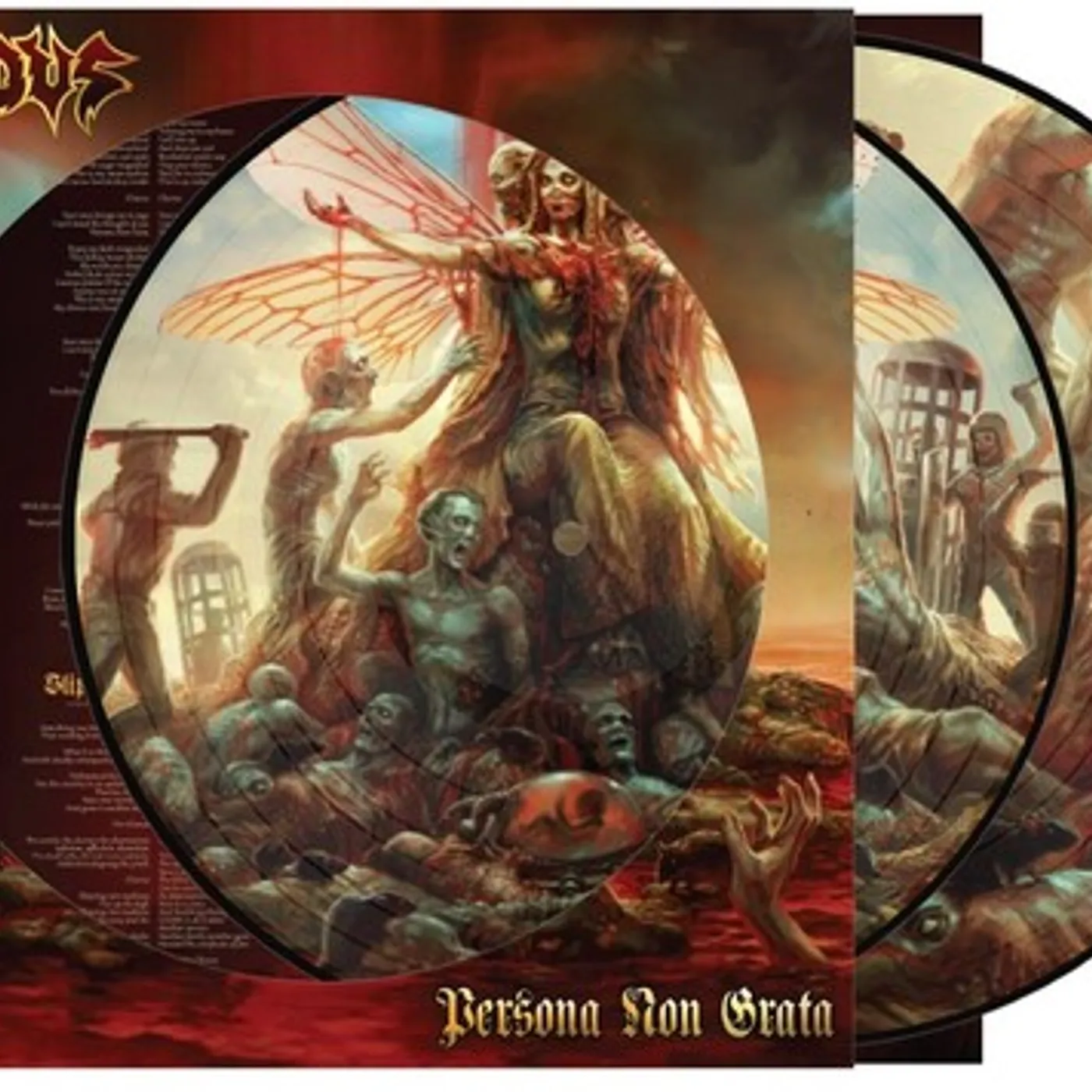 Exodus PERSONA NON GRATA - PICTURE DISC Vinyl Record
