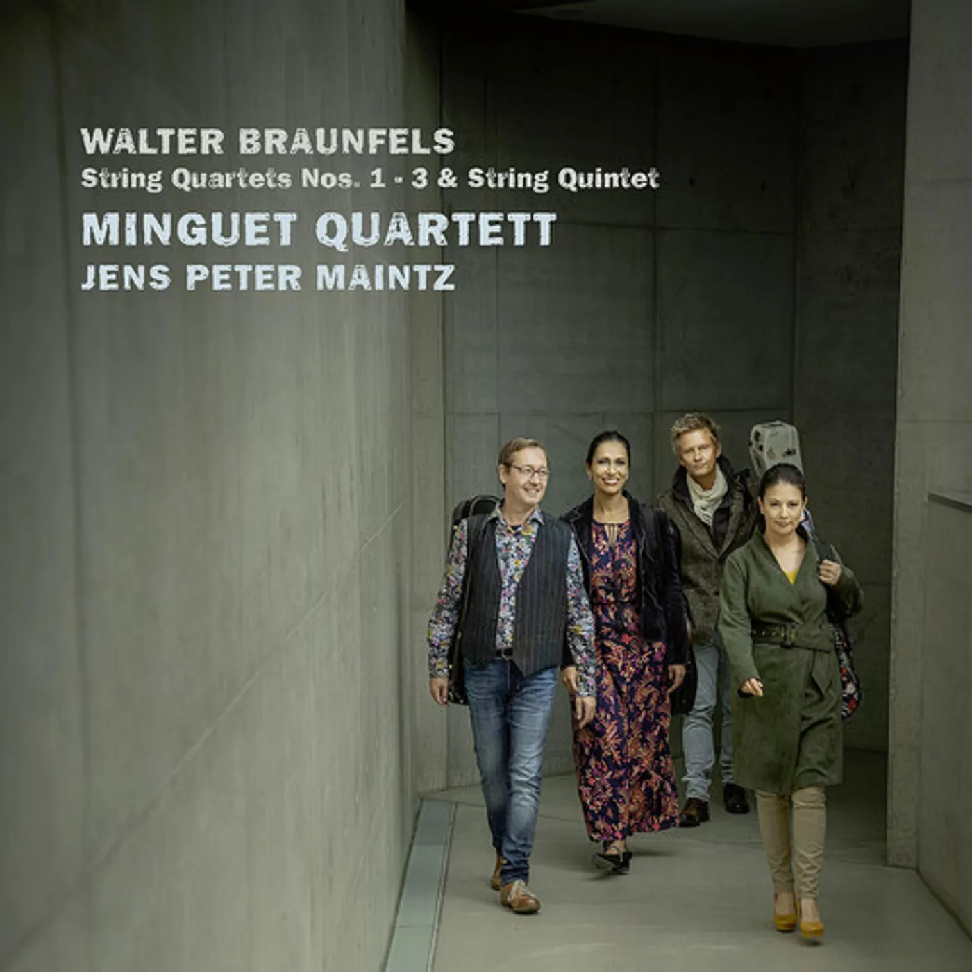 Minguet Quartett BRAUNFELS: STRING QUARTETS NOS. 1-3 & STRING QUINTET (2CD) CD