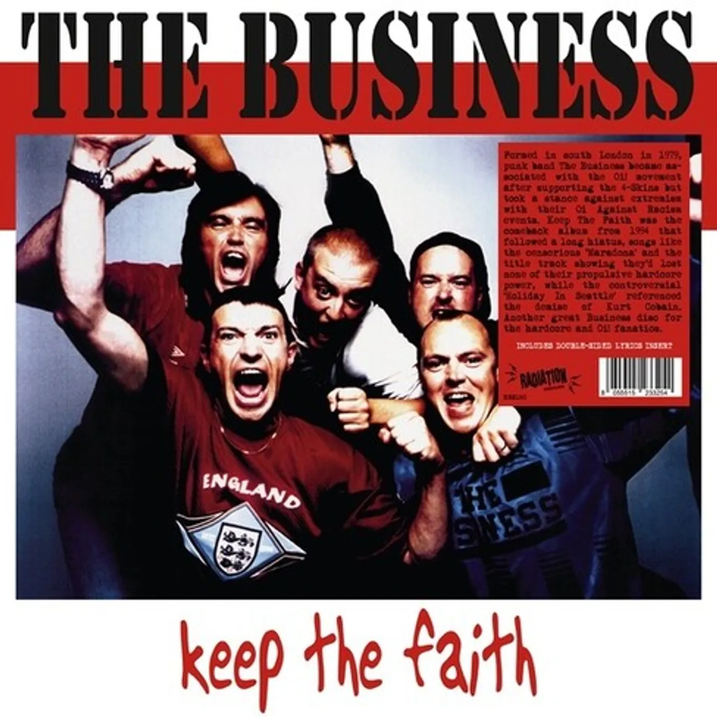 The Business Keep the Faith Vinyl Record