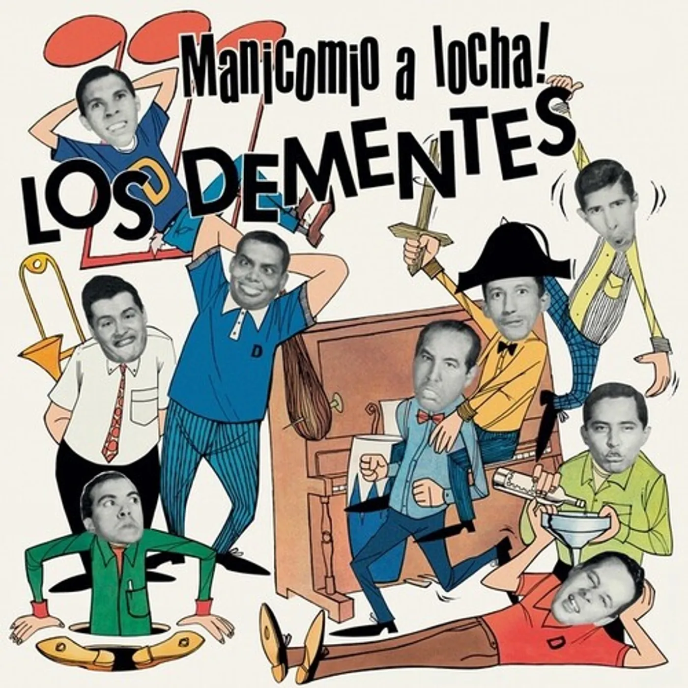 Los Dementes Manicomio a Locha Vinyl Record