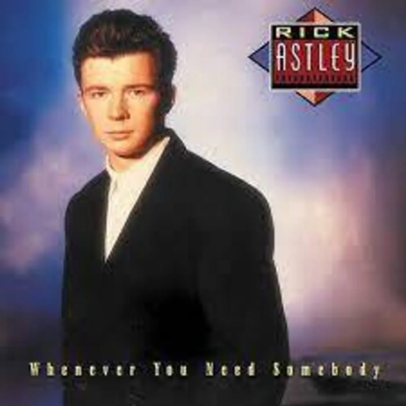 Rick Astley Whenever You Need Somebody Vinyl Record