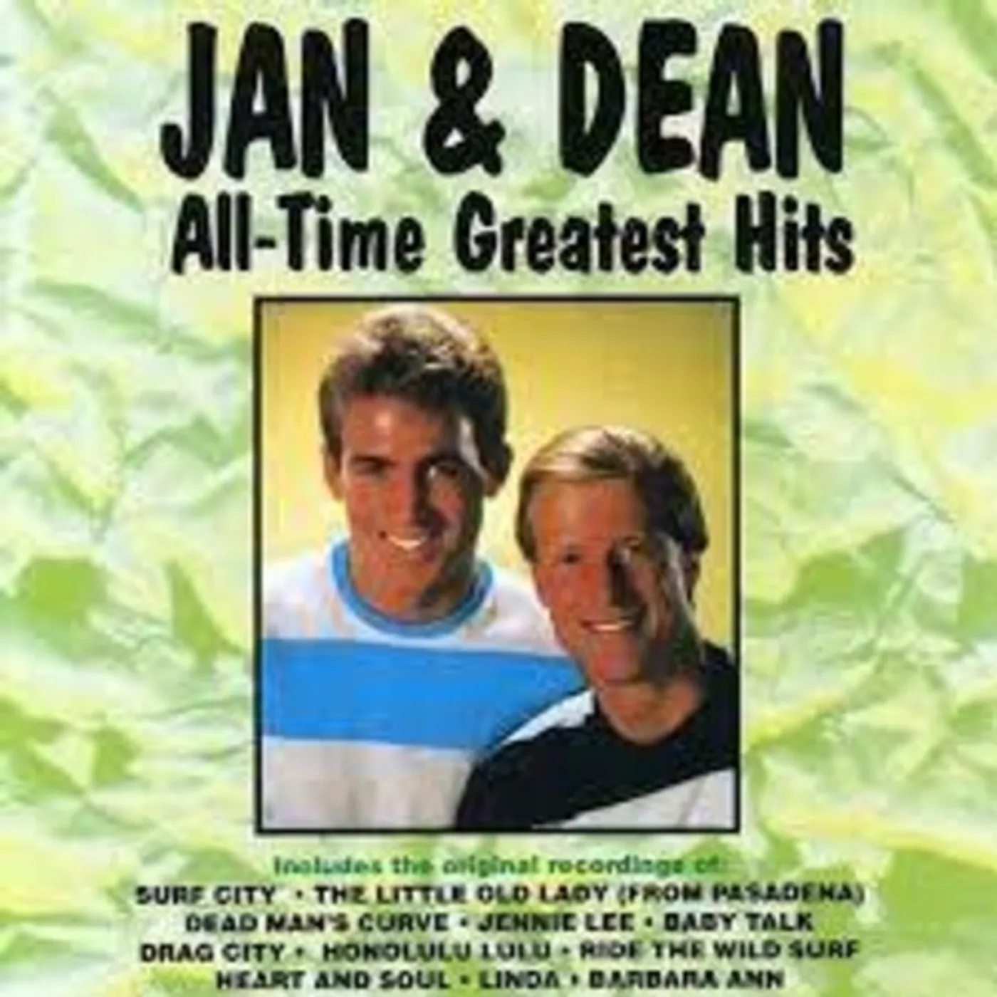 Jan & Dean ALL-TIME GREATEST HITS Vinyl Record
