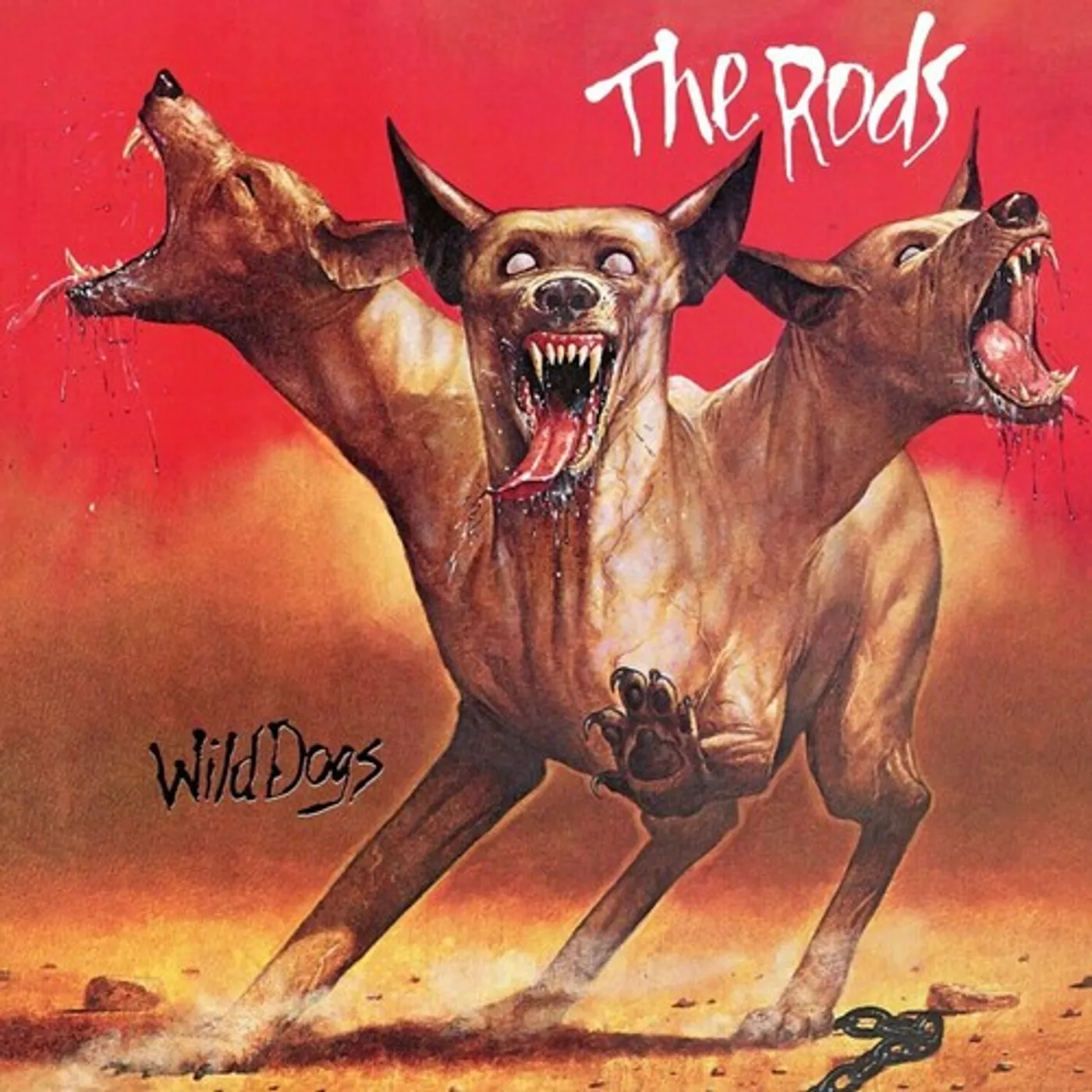 Rods WILD DOGS (ORANGE VINYL) Vinyl Record