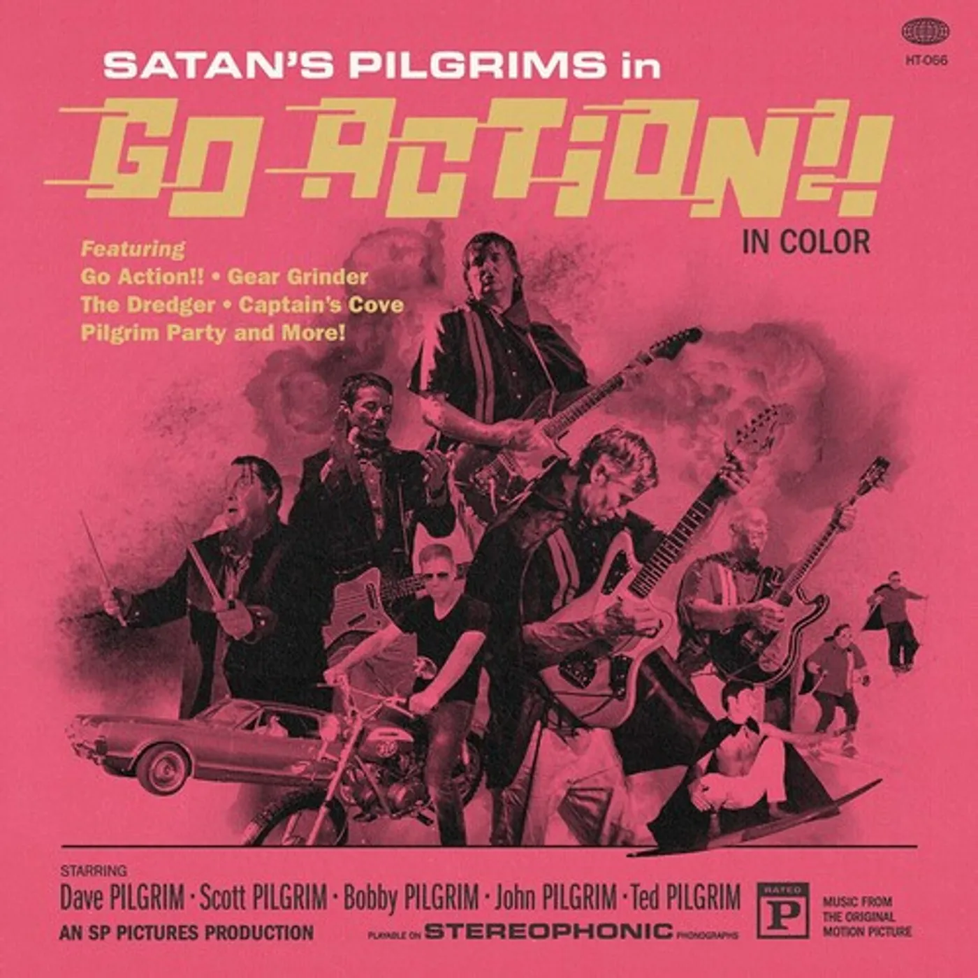 Satan's Pilgrims GO ACTION Vinyl Record