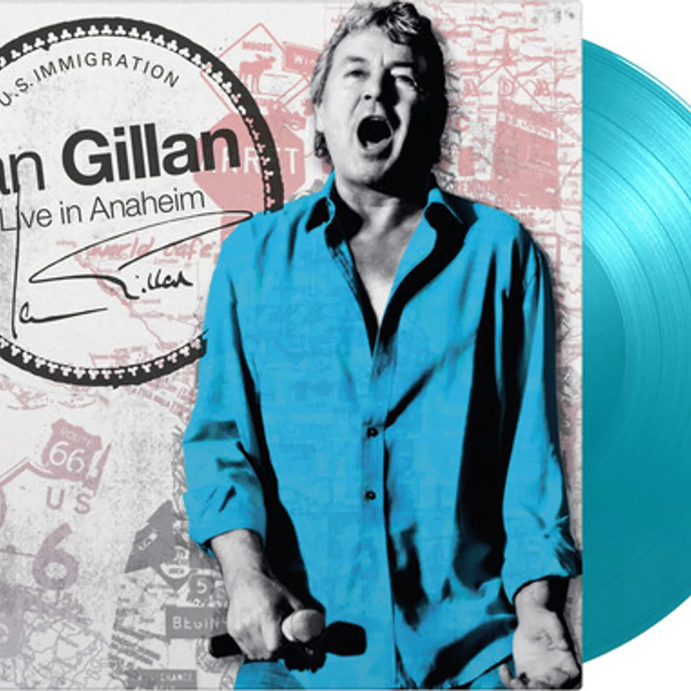 Ian Gillan Live In Anaheim Vinyl Record