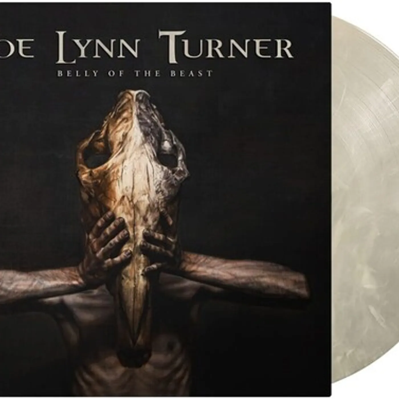 Joe Lynn Turner BELLY OF THE BEAST - PEARL WHITE Vinyl Record