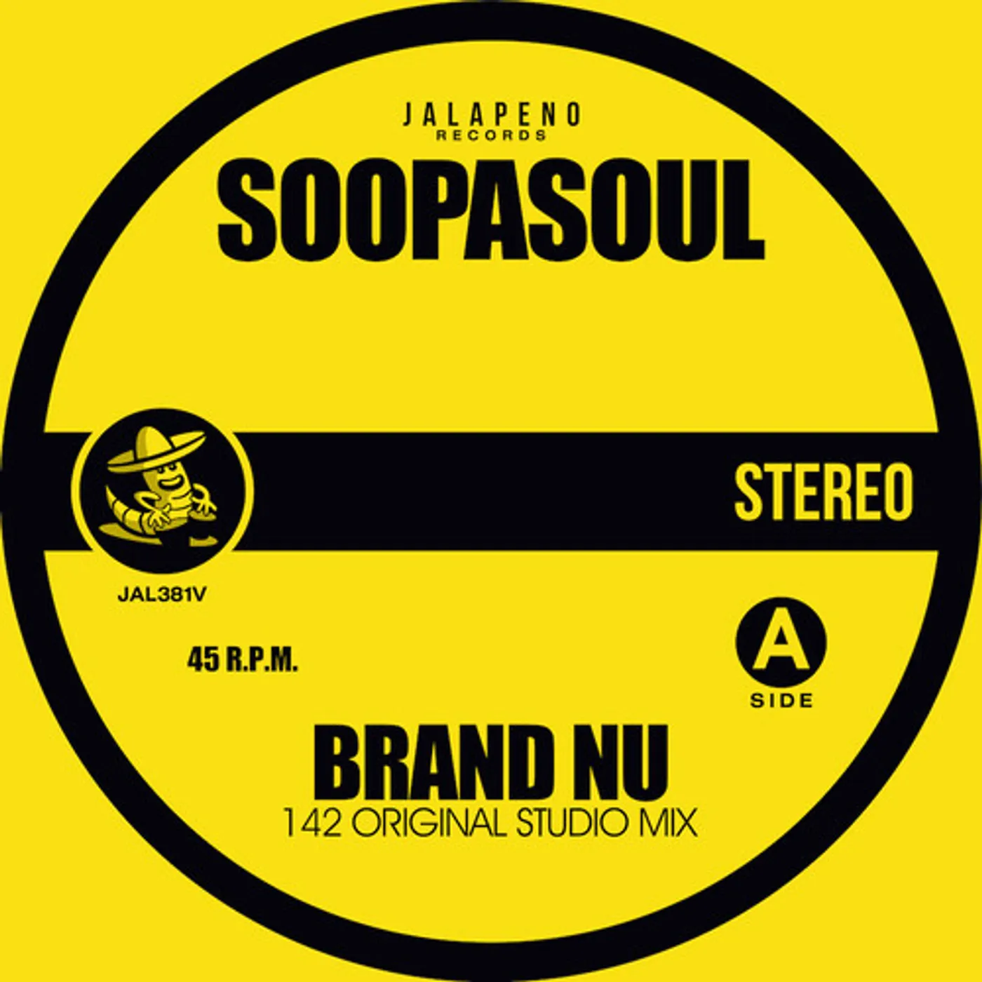 Soopasoul Brand Nu Vinyl Record