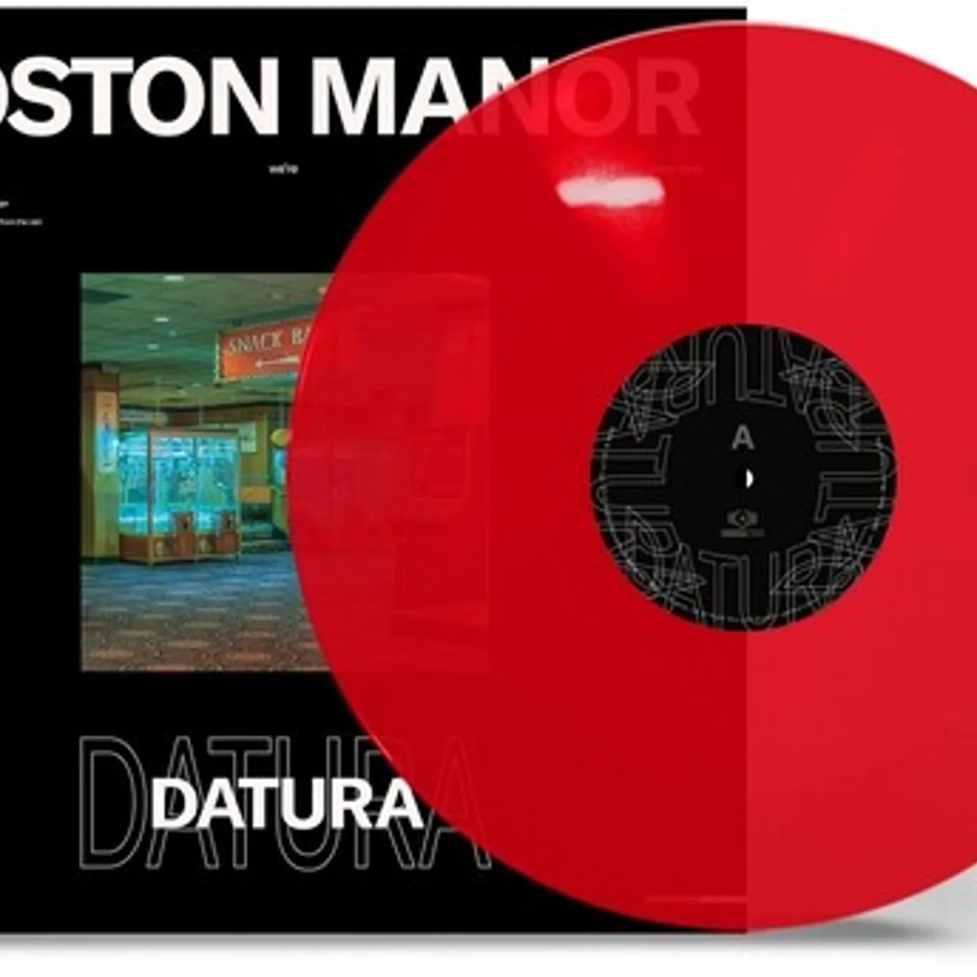 Boston Manor Datura - Transparent Red Vinyl Record