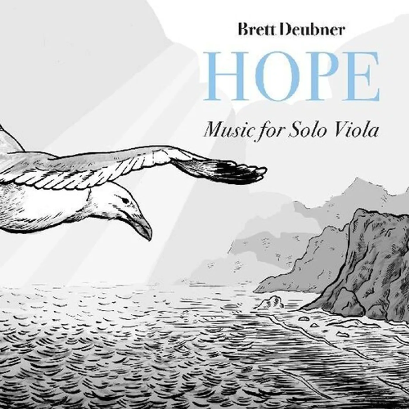 Brett Deubner HOPE - MUSIC FOR SOLO VIOLA CD