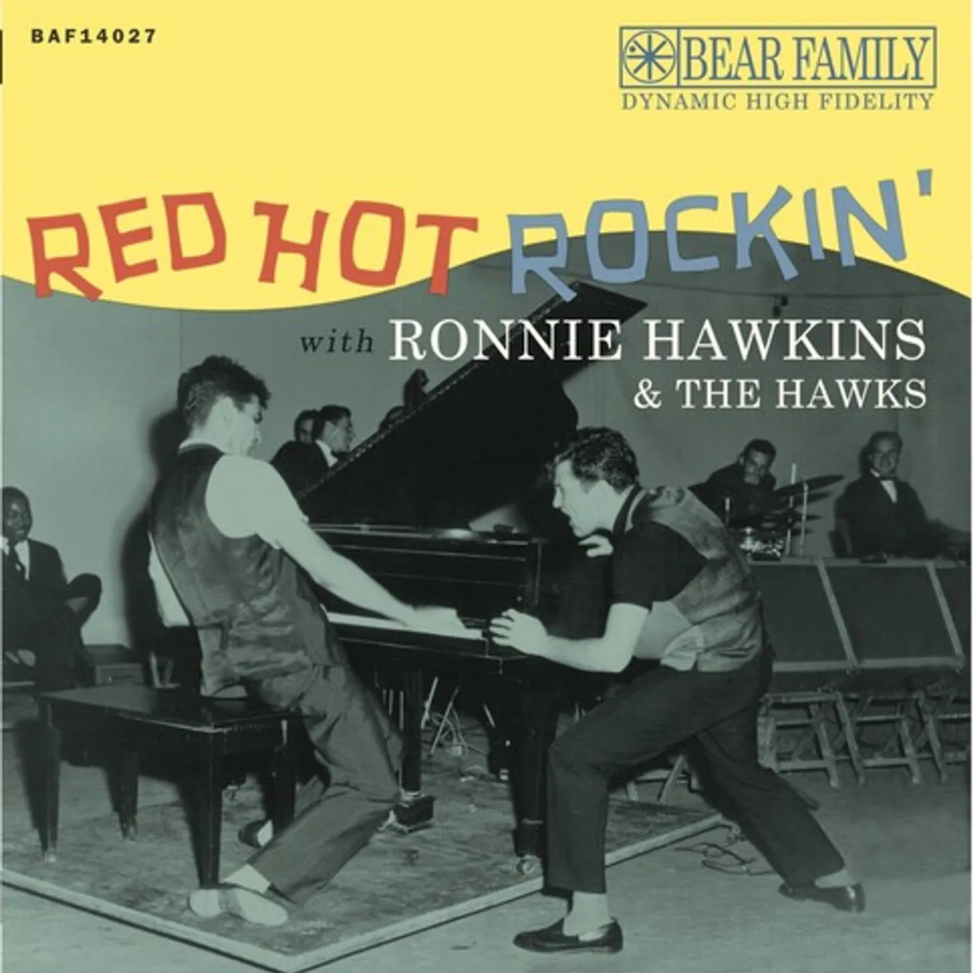 RED HOT ROCKIN' WITH RONNIE HAWKINS & THE HAWKS Vinyl Record
