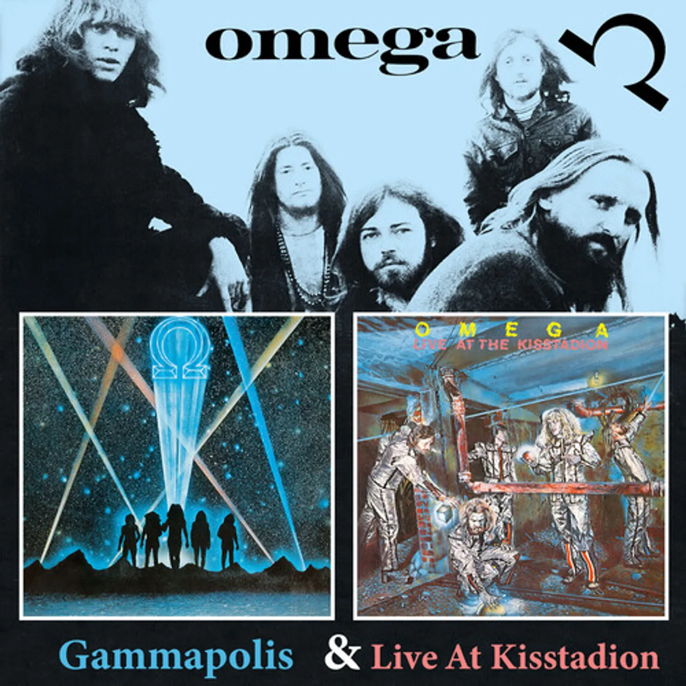 Omega GAMMAPOLIS & LIVE AT KISSTADION CD