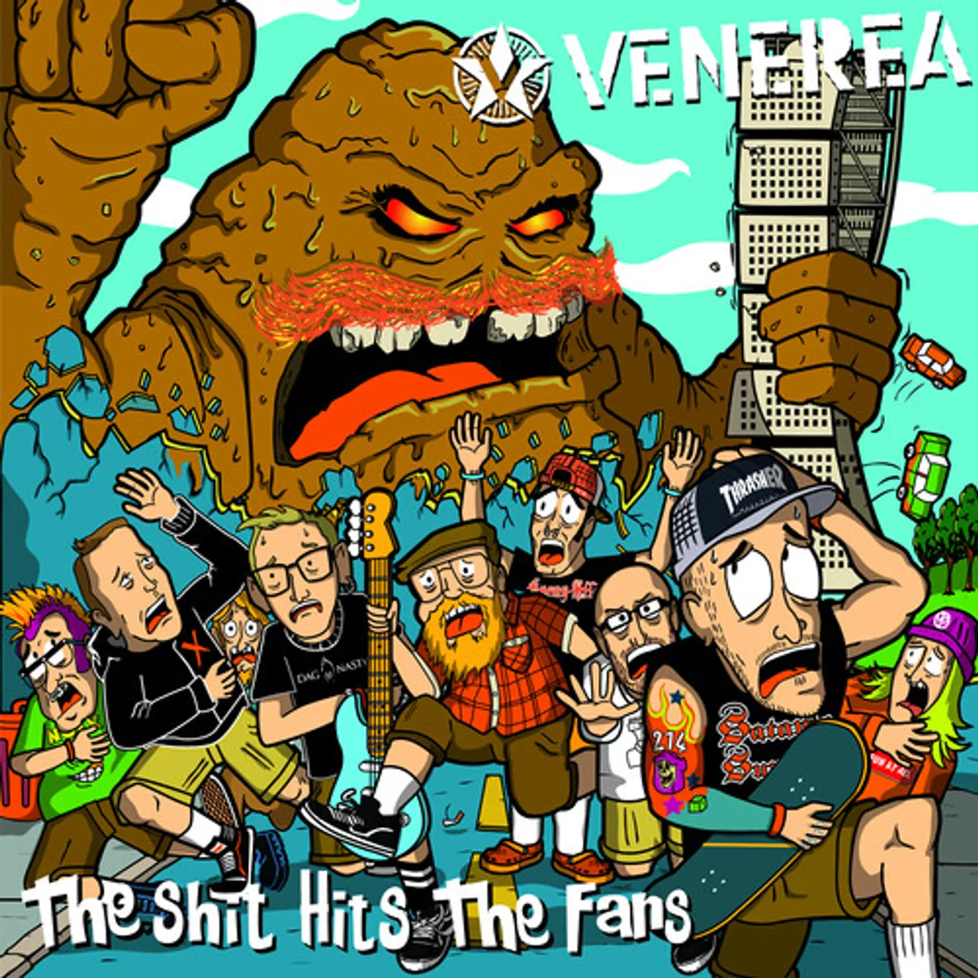 Venerea SHIT HITS THE FANS CD