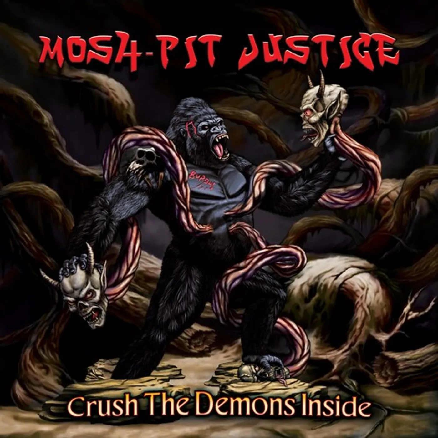 Mosh-Pit Justice CRUSH THE DEMONS INSIDE CD
