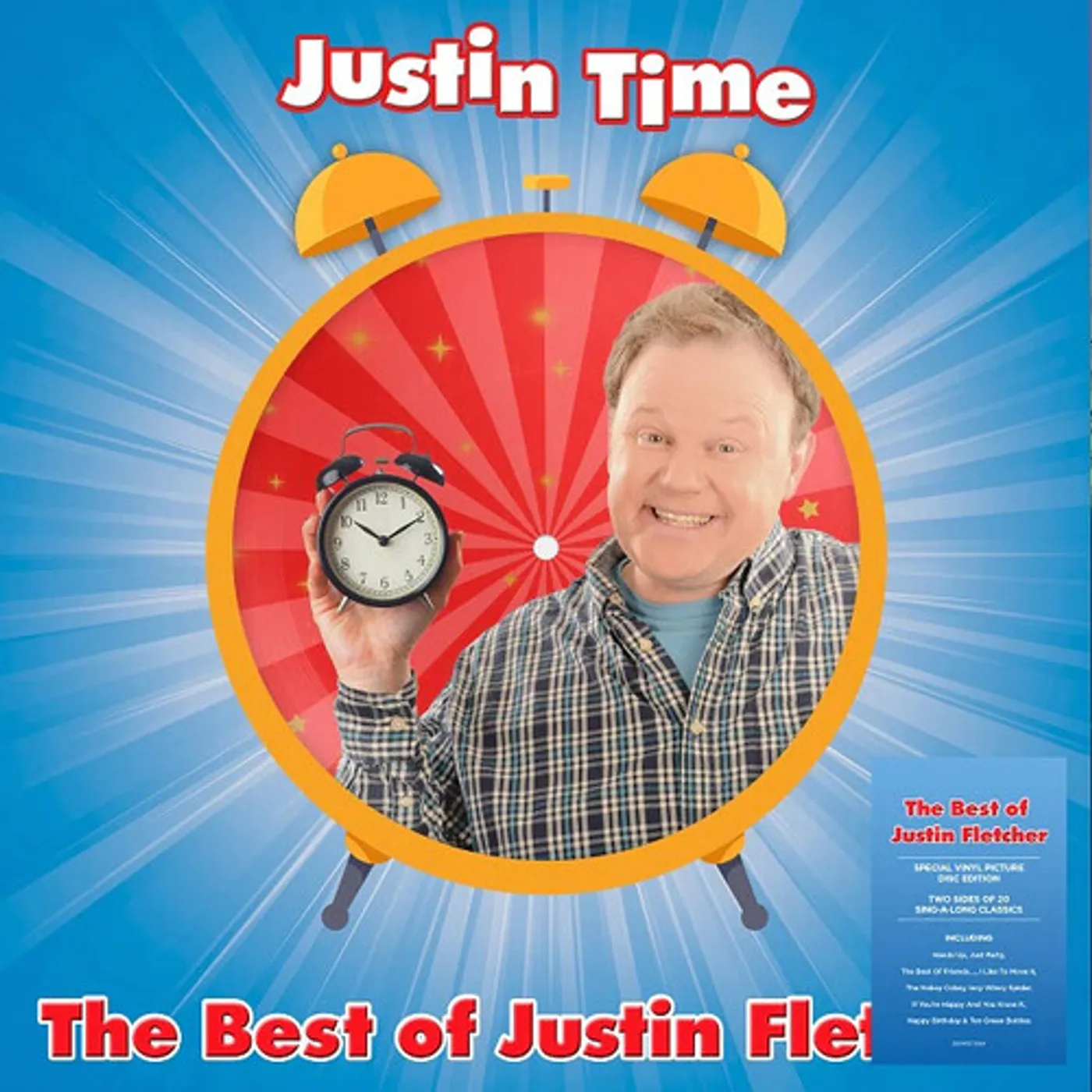 Justin Fletcher JUSTIN TIME: THE BEST OF Vinyl Record